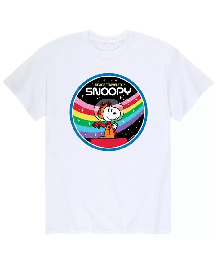 

Мужская футболка Peanuts Snoopy Space AIRWAVES, белый