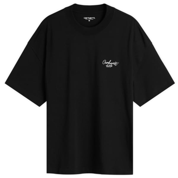 

Футболка с подписью Carhartt Wip, черно-белый