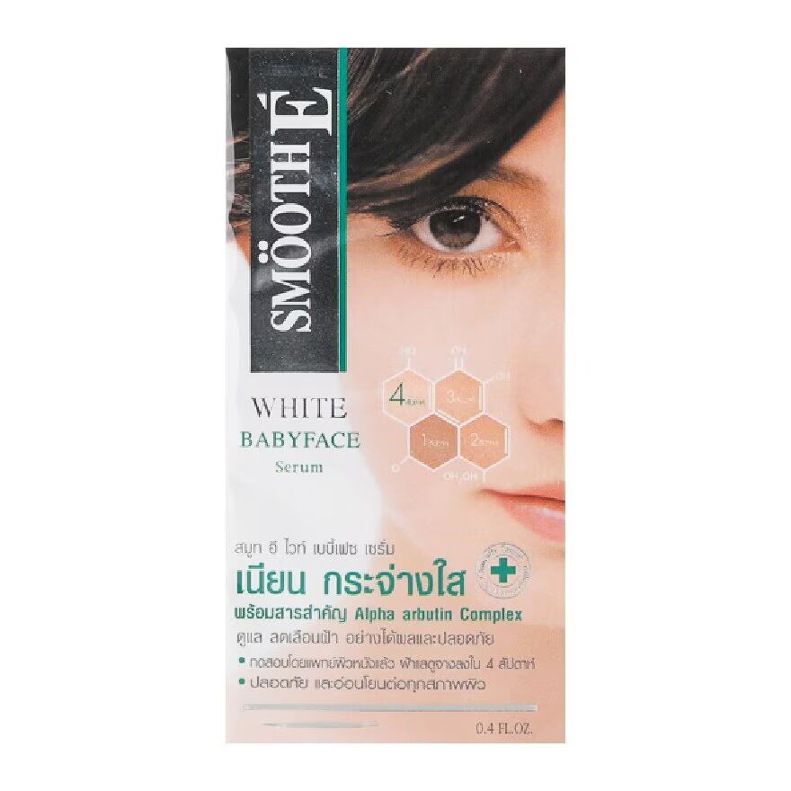 

Smooth E Сыворотка для лица White Baby Face, 0,4 унции, White