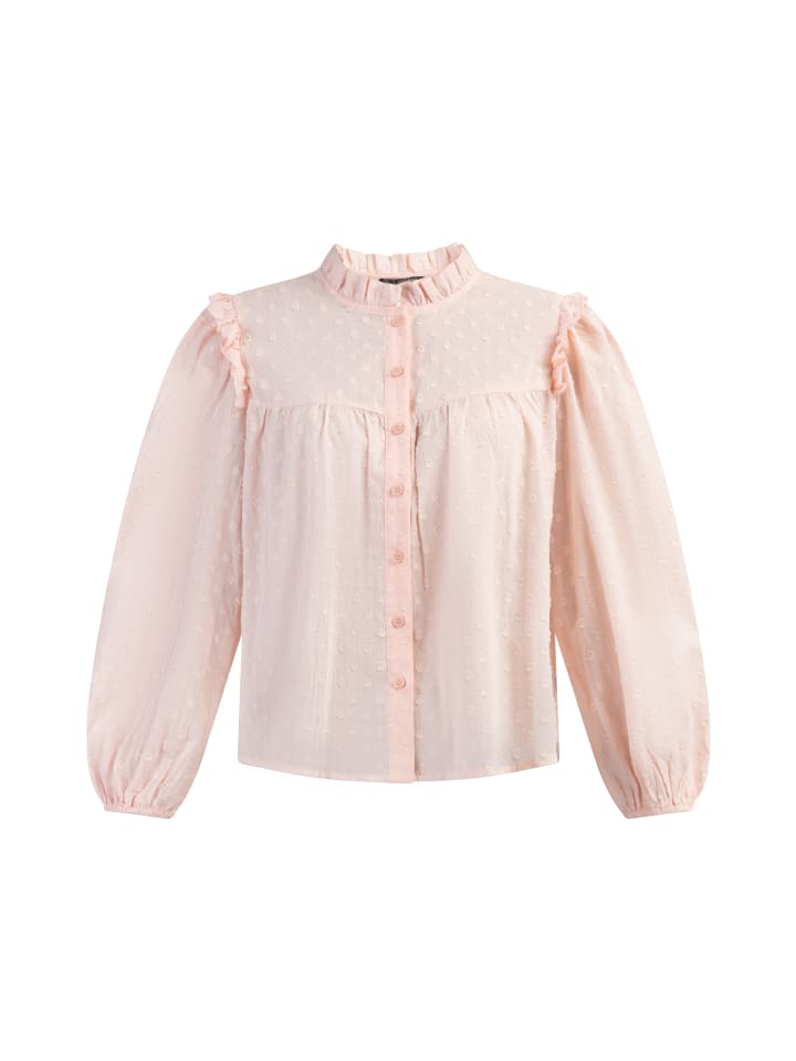 

Женская блузка светло-розового цвета DreiMaster Vintage