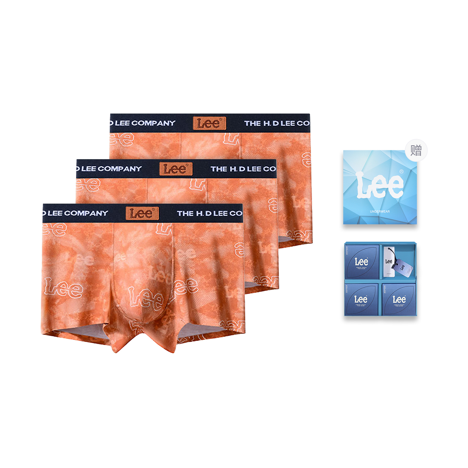 

Lee Sunset 5.0 подарочный набор мужского белья 3 шт