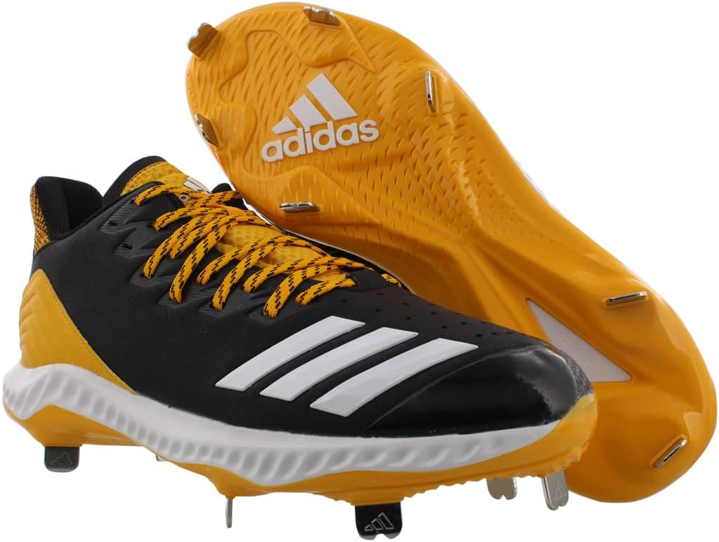 Бейсбольные бутсы Adidas Icon Bounce для мужчин, белый/черный — фото 4
