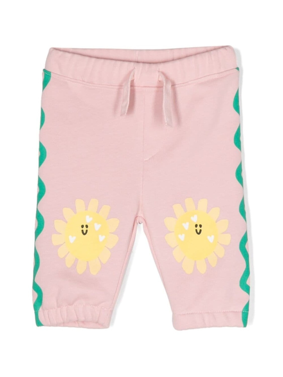 

Stella McCartney Kids спортивные брюки с принтом, розовый