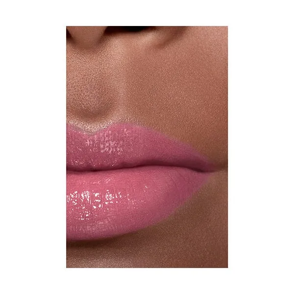 Увлажняющий тонирующий блеск для губ CHANEL ROUGE COCO BAUME BRILLO, 758 Blushing Pink — фото 4
