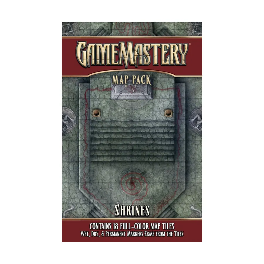 

Пакет карт — Святыни, GameMastery & Pathfinder - Map Packs - Building, City & Village Locales