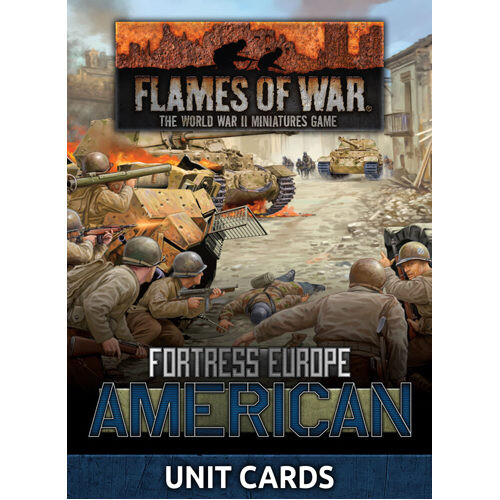 

Фигурки Flames Of War: Fortress Europe American Unit Cards (Late War)