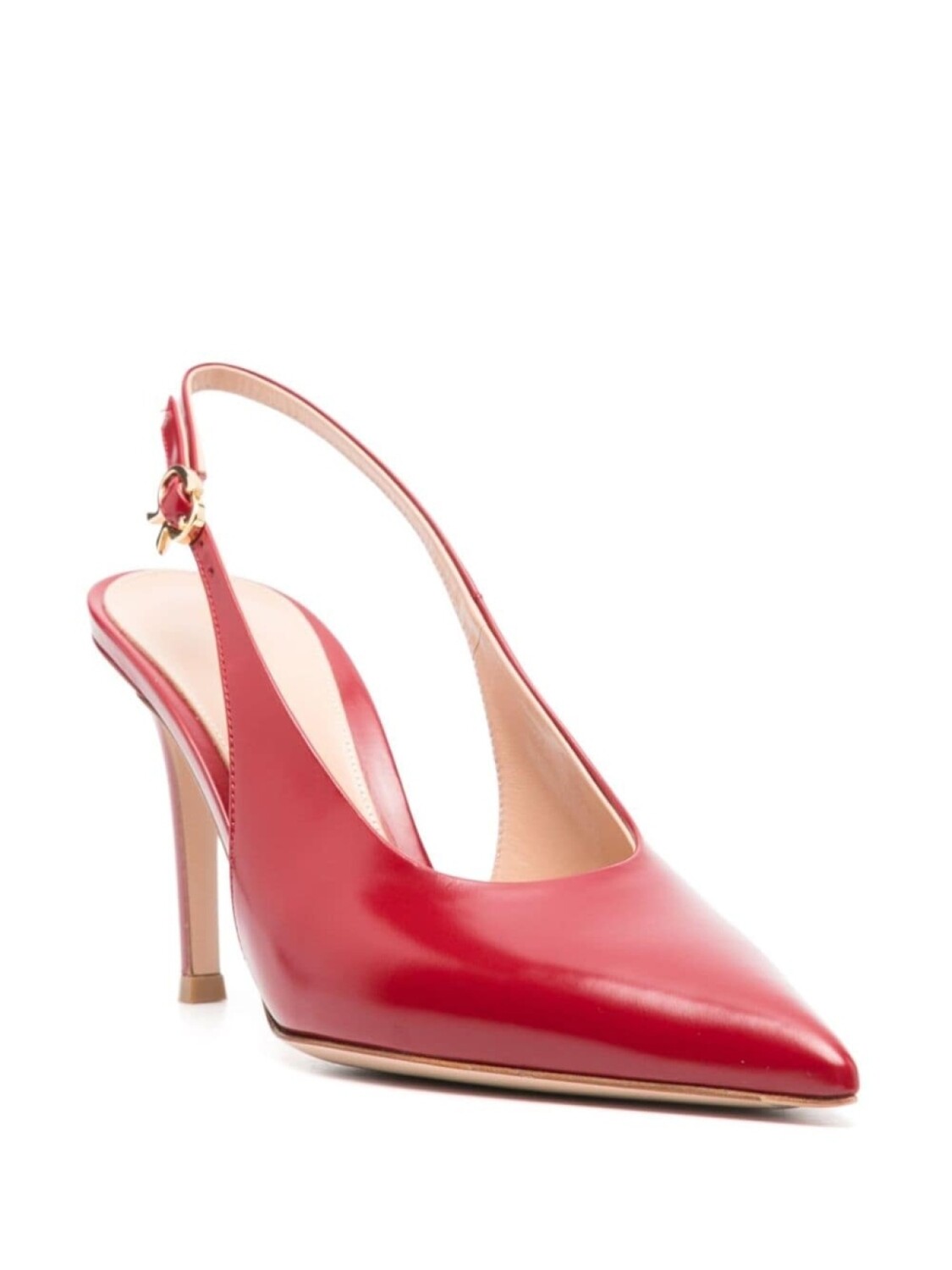 Gianvito Rossi туфли Robbie 85 с ремешком на пятке, красный — фото 2