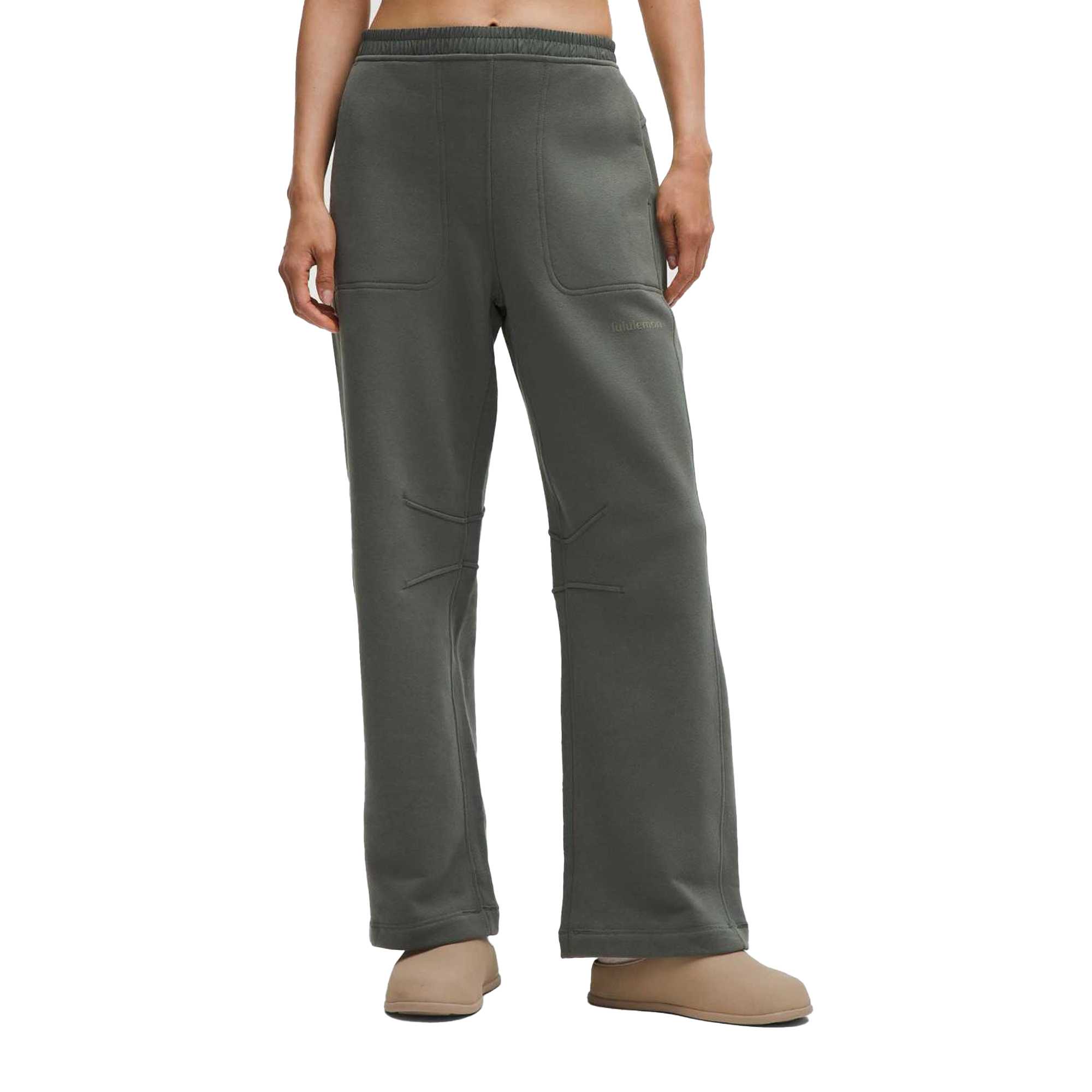 

Вязаные спортивные штаны Women's Lululemon, зеленый