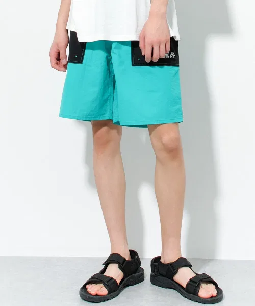 Плавки для плавания Baker Swim Shorts из водоотталкивающего материала, нейлон, цвет изумрудный