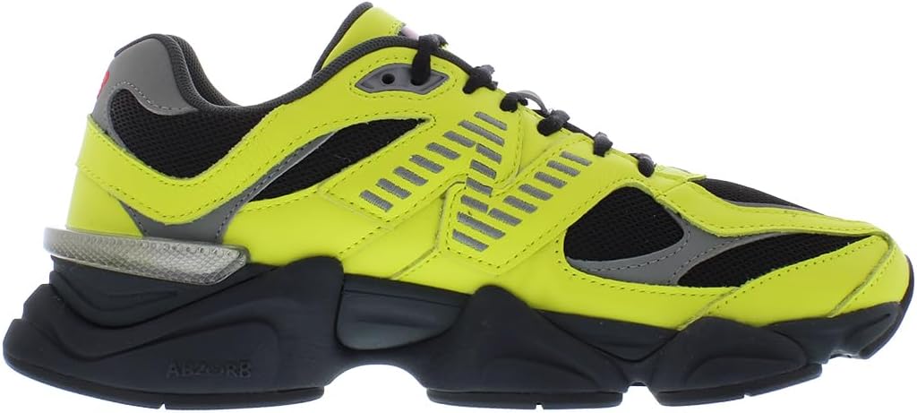 Кроссовки New Balance 9060 для мужчин, желтый/серый/серебристо-серый — фото 2