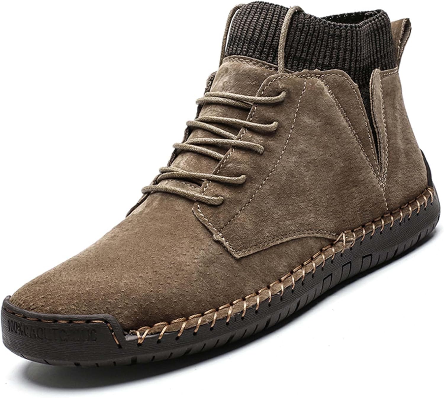 

Мужские высокие кеды DZBAJRQM, повседневные стильные обувь на шнуровке, удобные для ходьбы, мужские ботинки, хаки