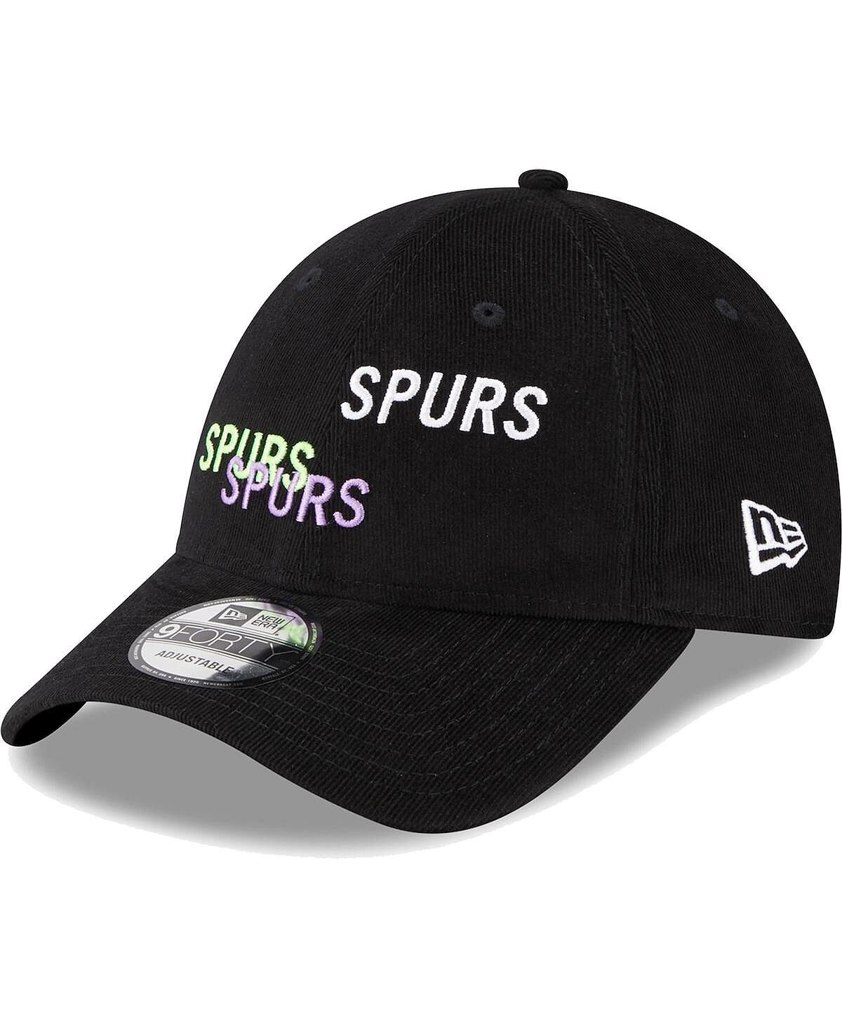 

Мужская черная регулируемая кепка Tottenham Hotspur Triple Wordmark 9FORTY New Era