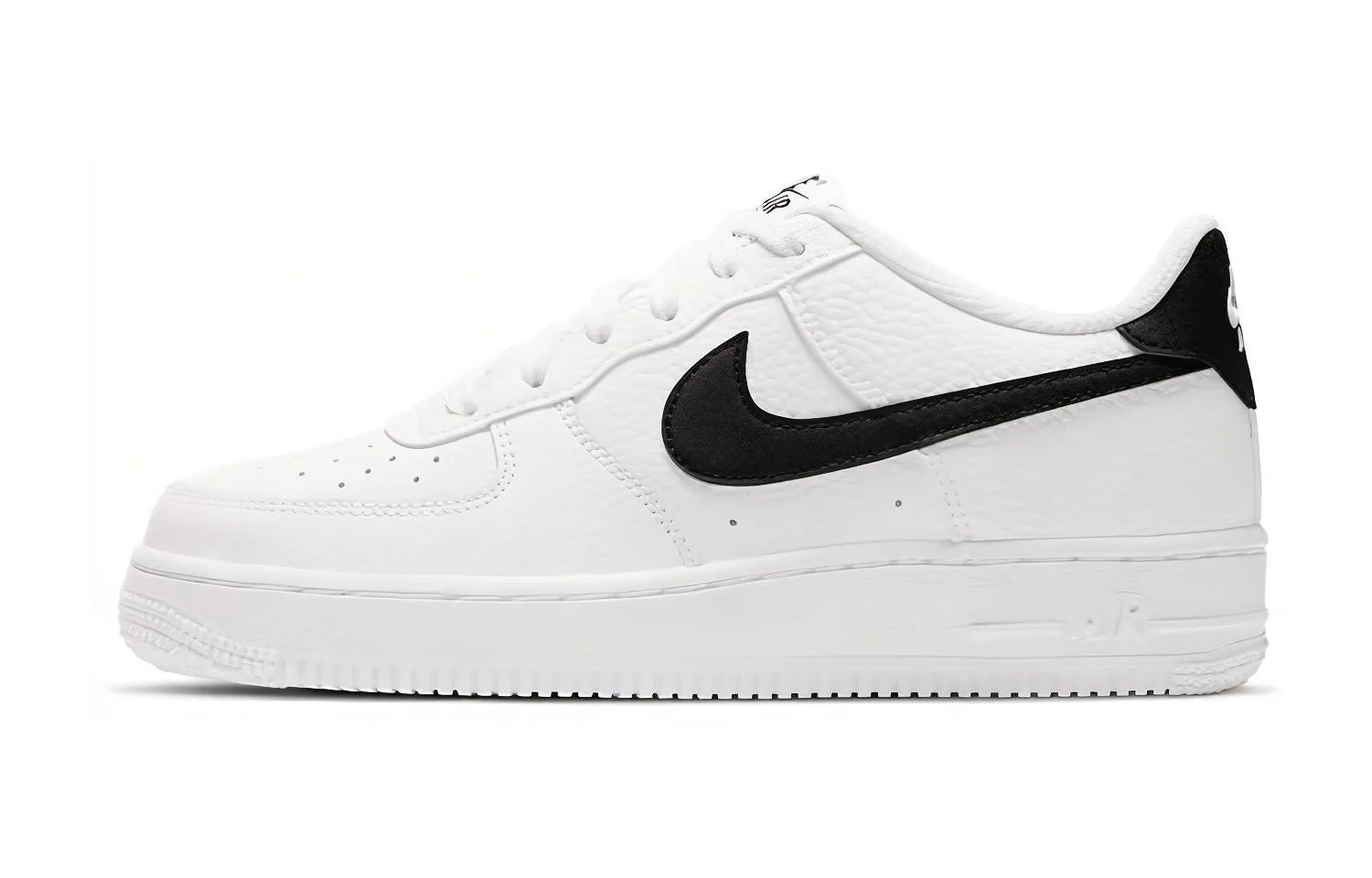 Nike Кроссовки Air Force 1 Low White Black GS