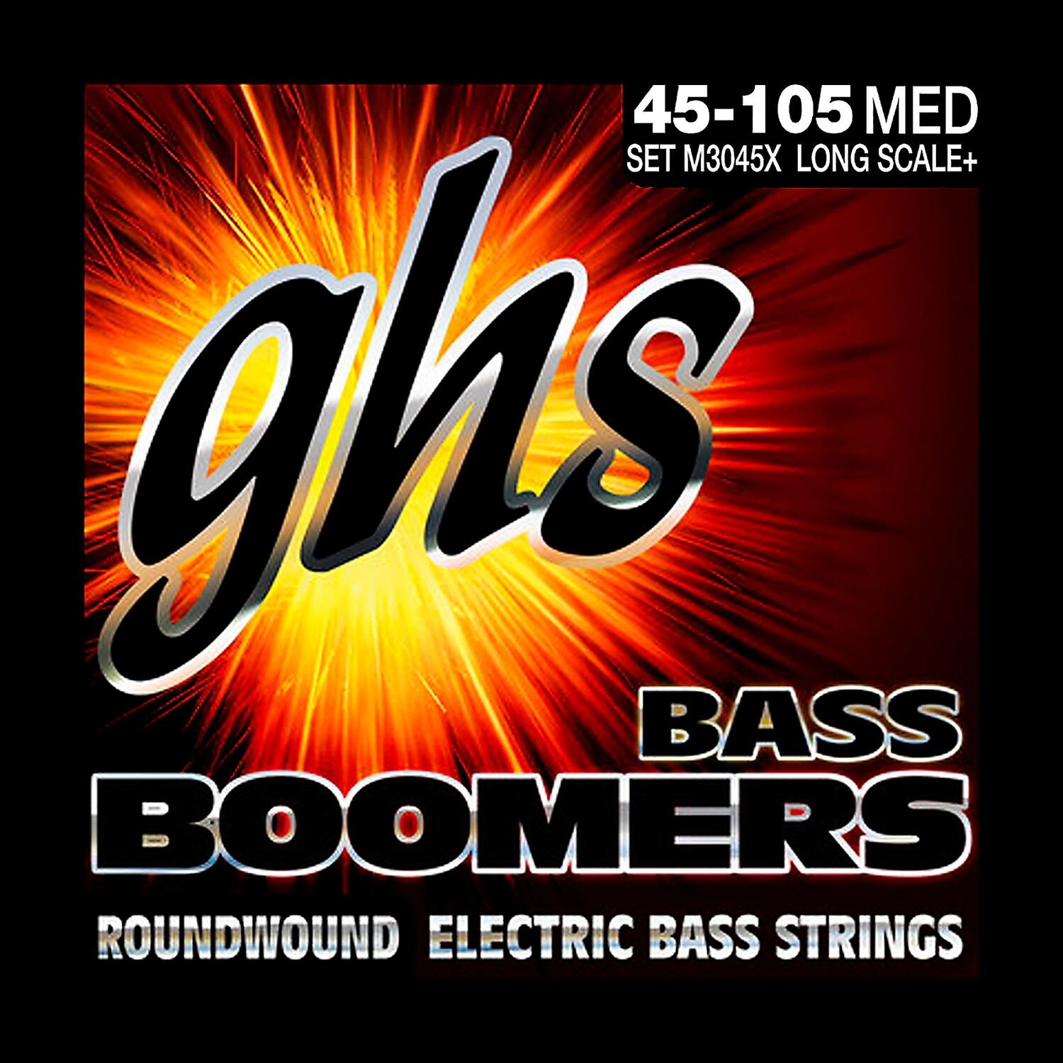 

Струны для бас-гитары GHS Boomers Long Scale Plus