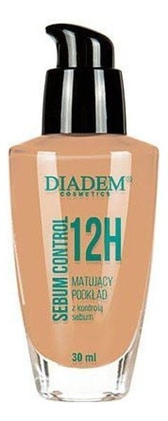 

Diadem, Sebum Control, Матирующая основа для лица 12ч 04 Теплый Бежевый, 30 мл