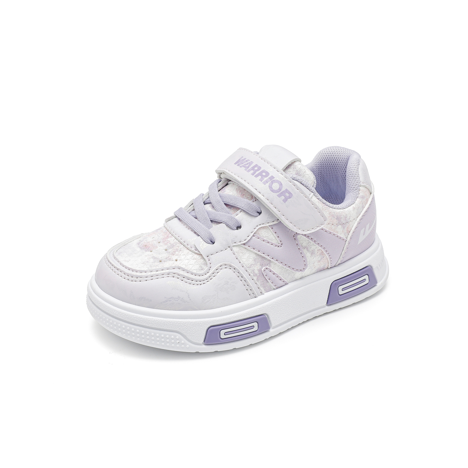 

Детские кроссовки для скейтбординга Girls' Athletic Shoes Fabric, легкие, с амортизацией, противоскользящие, с защитой от ударов, низкие WARRIOR, бежевый/черный/зеленый