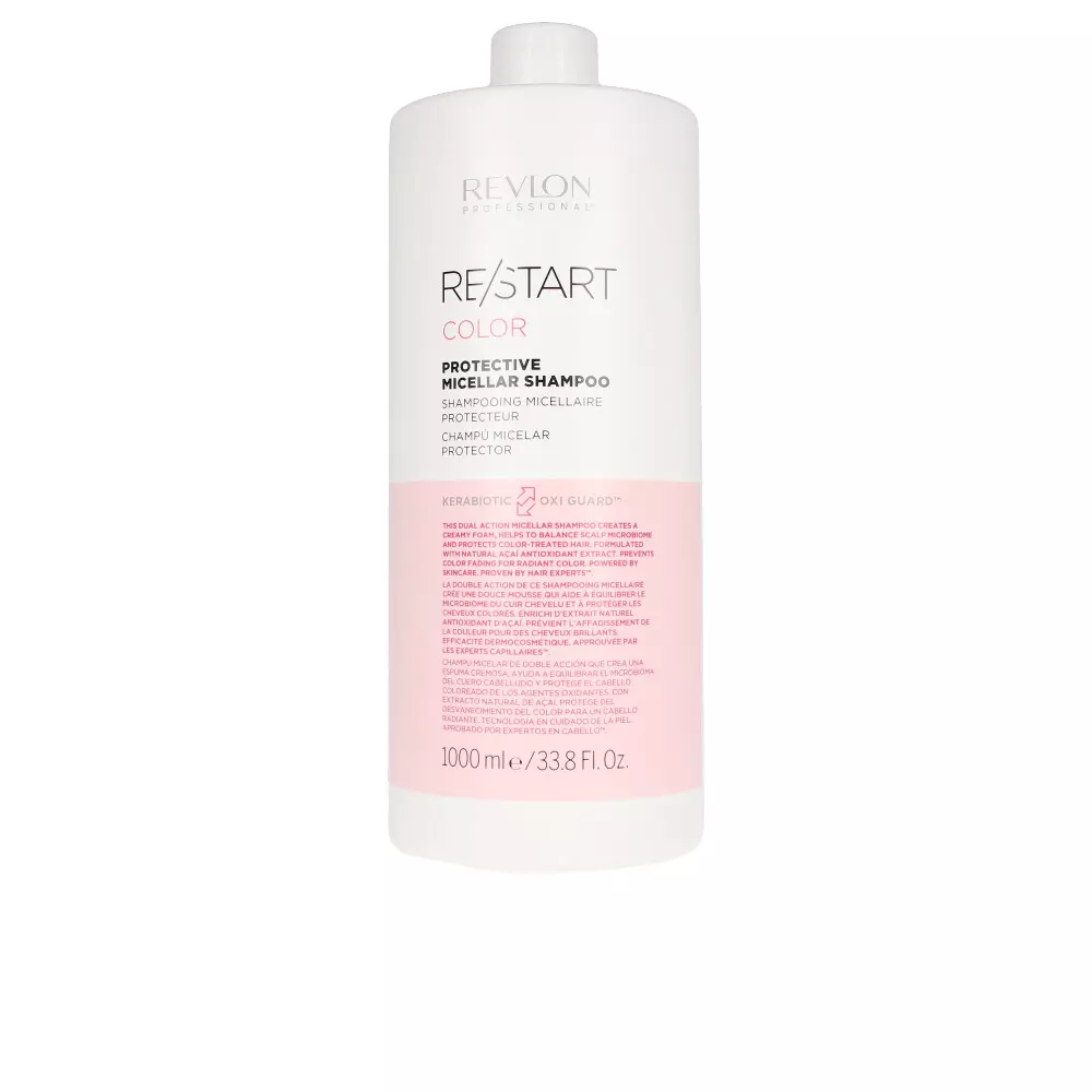 

Шампунь re-start color protective micellar shampoo Revlon, 1000 мл.
