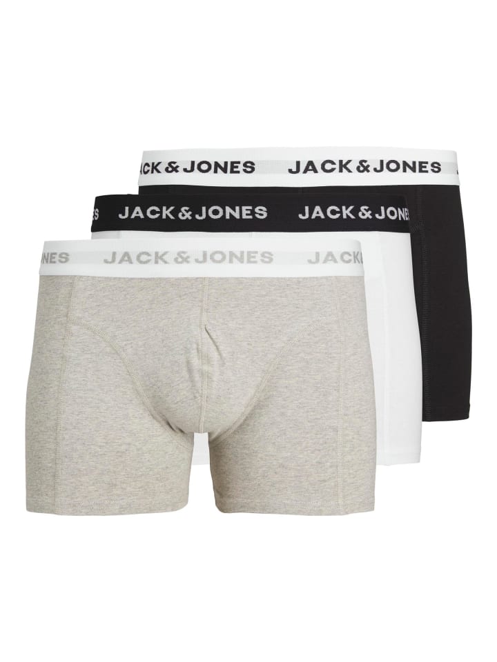 

Jack & Jones Комплект из 3 трусов черного цвета