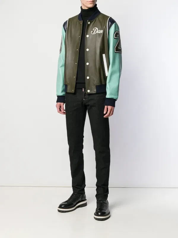 Классические джинсы зауженного кроя Dsquared2, черный — фото 2