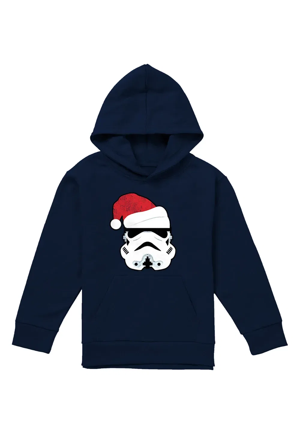 Детская худи Disney Star Wars Stormtrooper Santa, темно-синий — фото 4