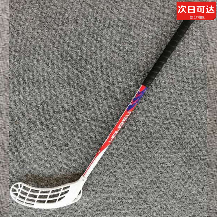 

He Jiagong Хоккейная клюшка Dry Ice, тренировочная клюшка для флорбола, детская клюшка, красная, 100 см, для правой руки