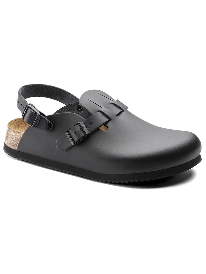 Birkenstock Кожаные сабо "Kay" черного цвета — фото 2