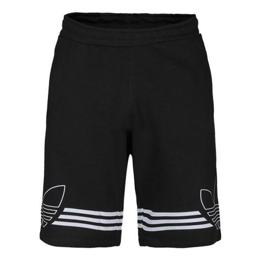 

Шорты originals side large printing shorts black Adidas, черный