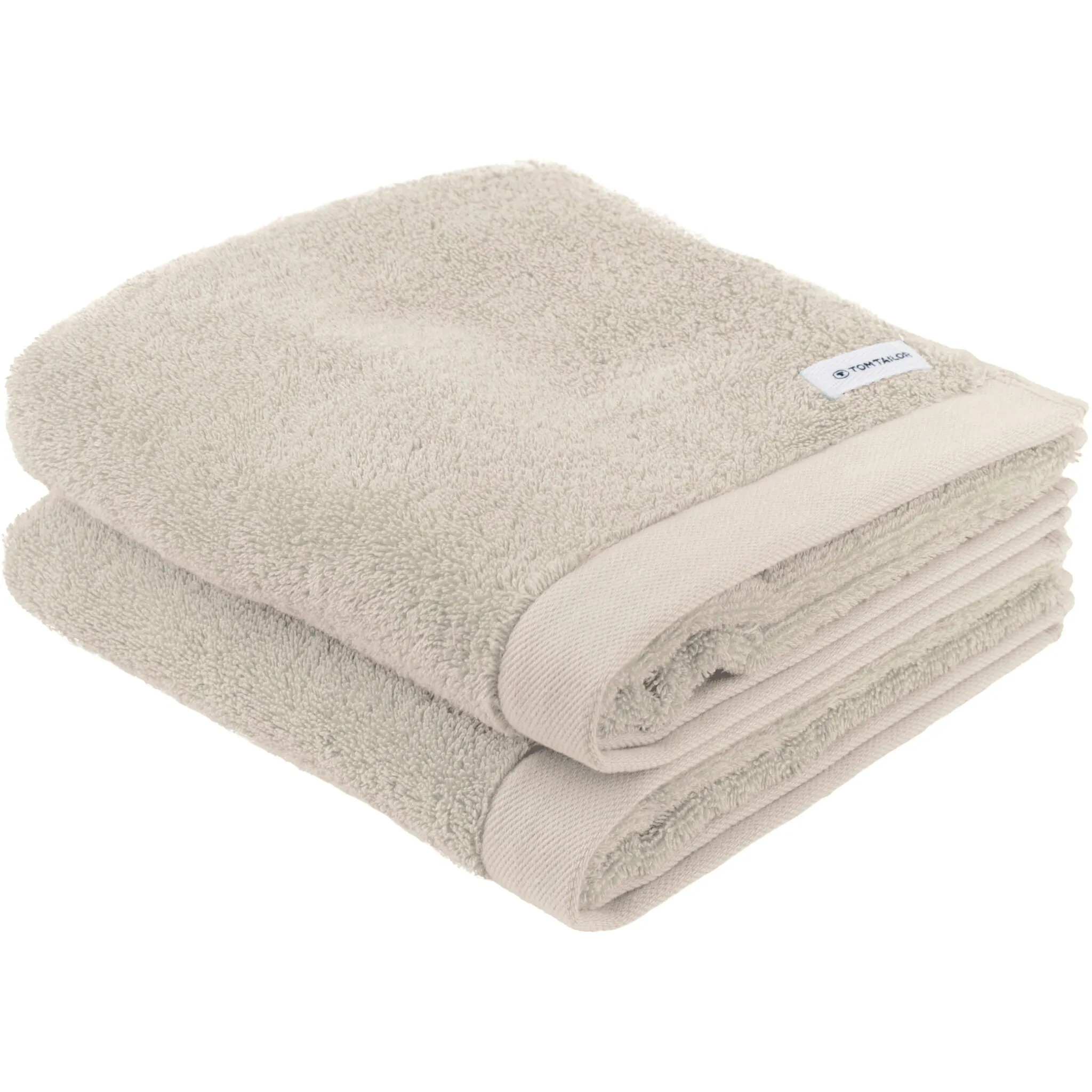 

Полотенце TOM TAILOR HOME "COLOR BATH полотенце для рук" (2 шт., комплект из 2 полотенец 50 х 100 см), цвет Sunny Sand