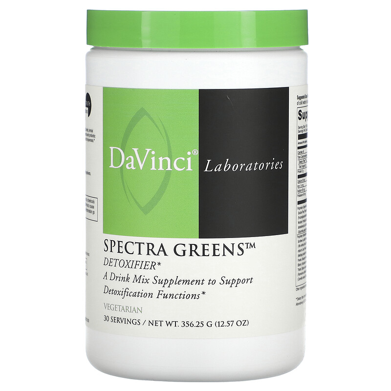 

DaVinci Laboratories, Spectra Greens, детоксификатор, 356,25 г (12,57 унции)