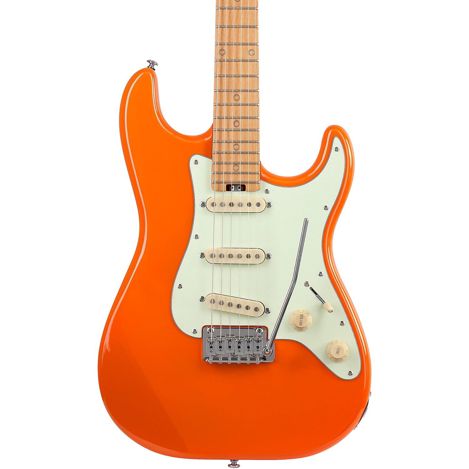 

Schecter Guitar Research Nick Johnston Традиционная 6-струнная электрогитара S/S/S Atomic Orange