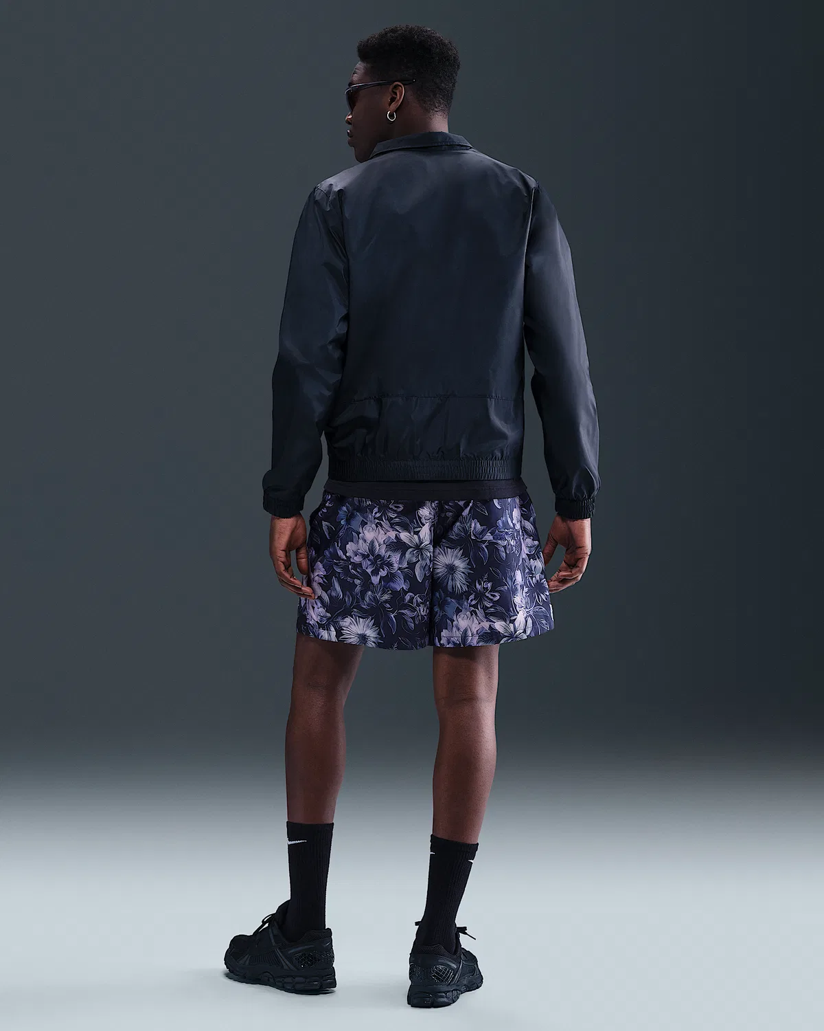 Мужские шорты Nike Club Flow, Midnight Navy/Psychic Blue — фото 4