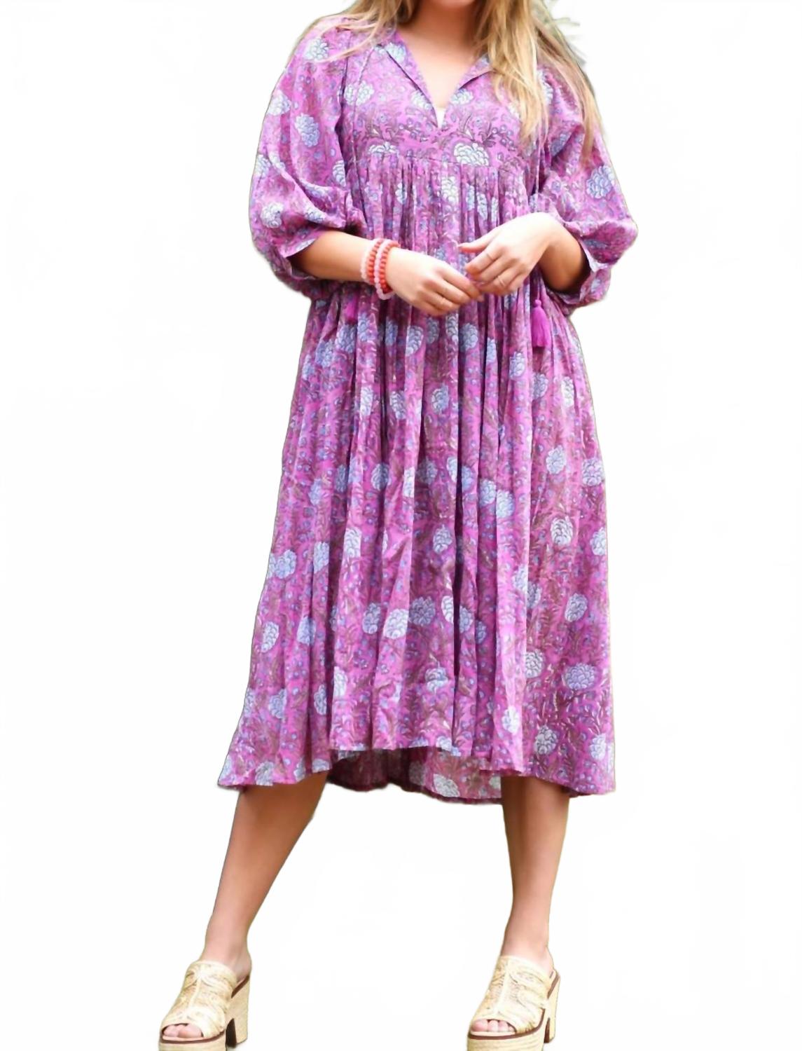 

Платье миди Isla в цвете Trinitaria Dolma, Trinitaria