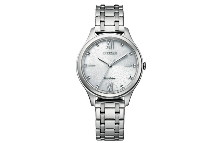 

CITIZEN Часы Women's Ecology Drive Collection Watch, Silver White