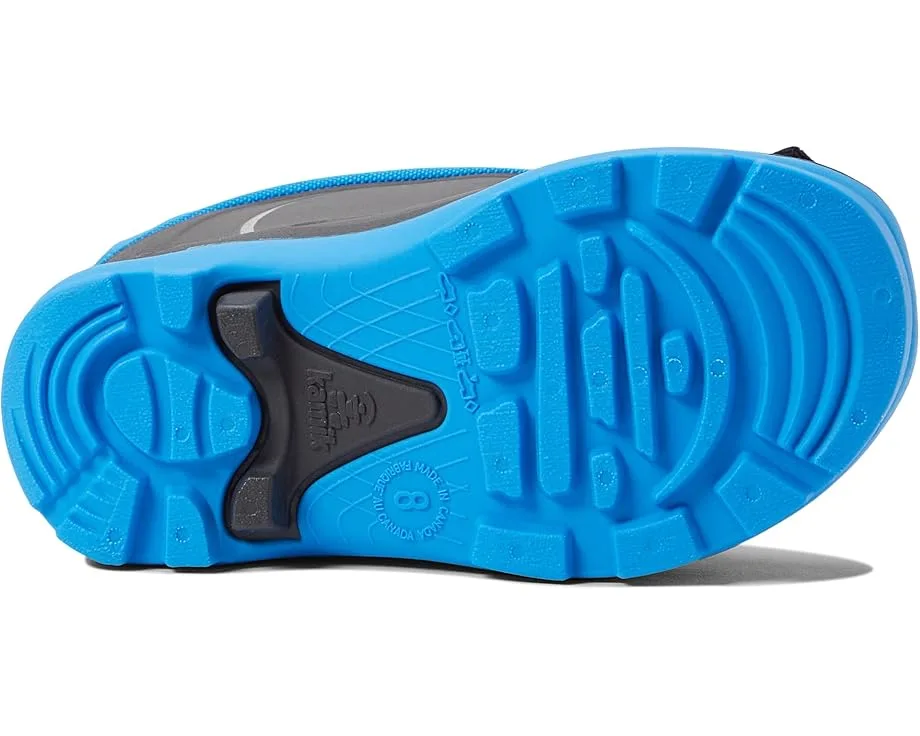 Ботинки Kamik Kids Snobuster 1 (Toddler/Little Kid/Big Kid), Charcoal/Blue — фото 3