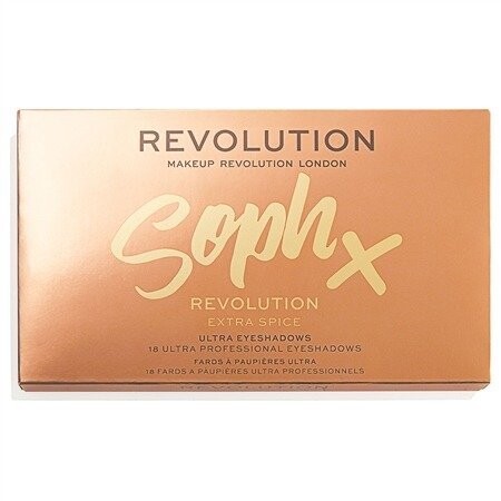 Палитра теней для век Extra Spice, 14,4 г Makeup Revolution, SophX, разноцветный — фото 3