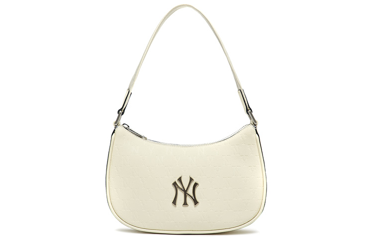 

Сумка-хобо Embo Monogram New York Yankees MLB в кремово-белом цвете