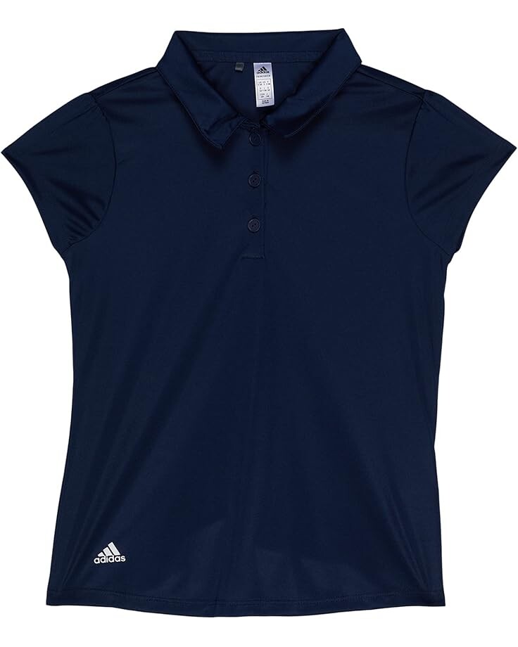 

Поло adidas Golf Kids Performance Primegreen Polo Shirt, темно-синий