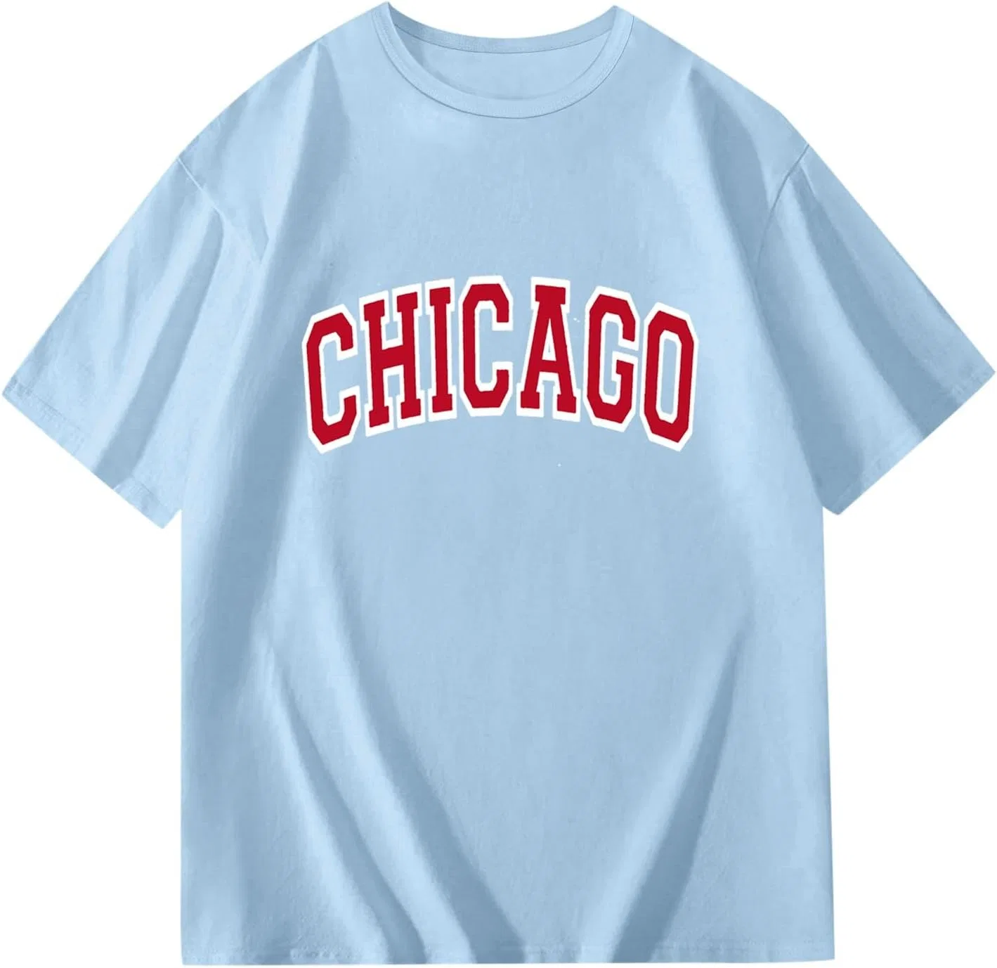 Футболка детская с городским принтом, Activewear, light blue — фото 4