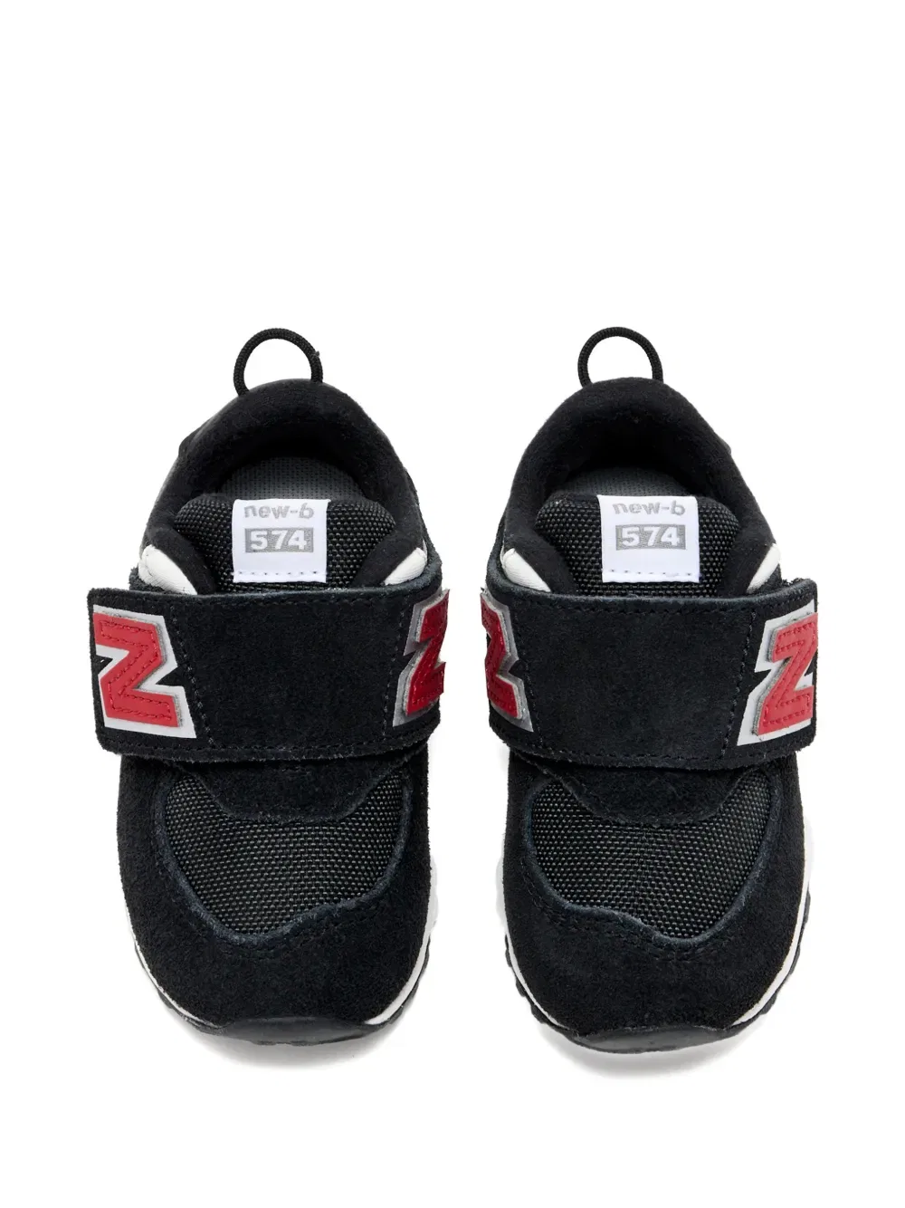 Кроссовки с логотипом New Balance Kids, черный — фото 3