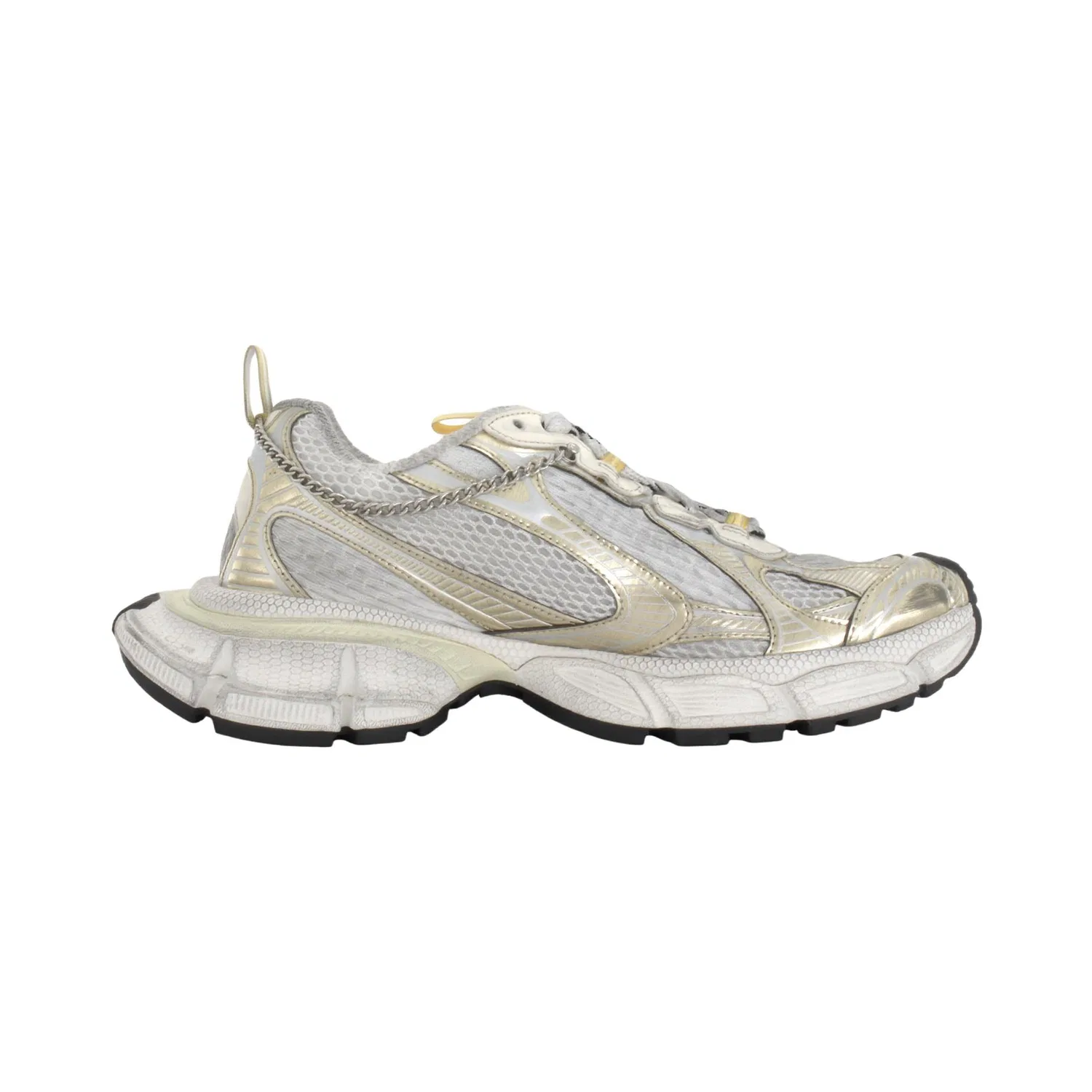 Кроссовки Chunky с градиентом Balenciaga 3XL Light Yellow — фото 3