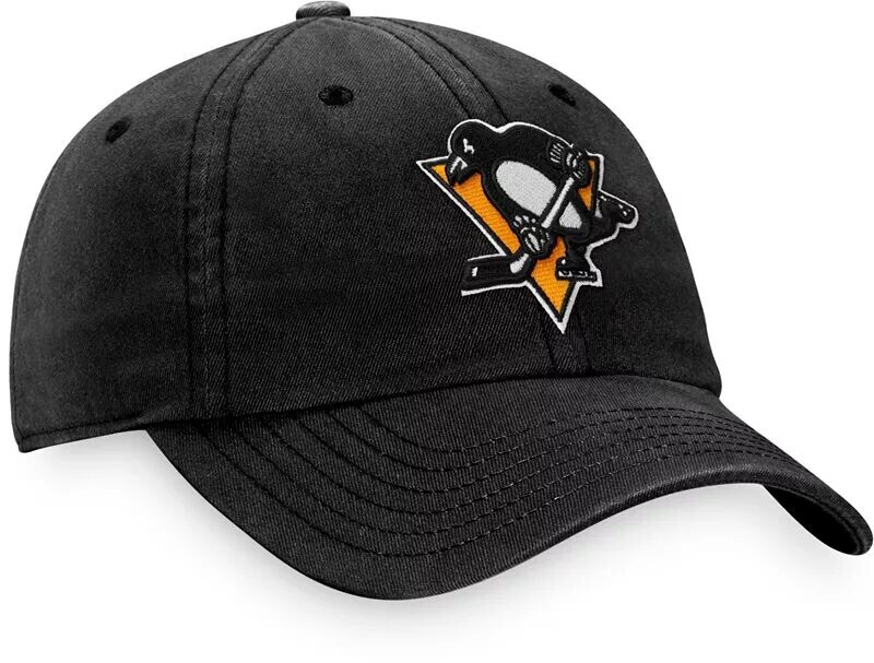Неструктурированная регулируемая кепка NHL Pittsburgh Penguins Core — фото 3