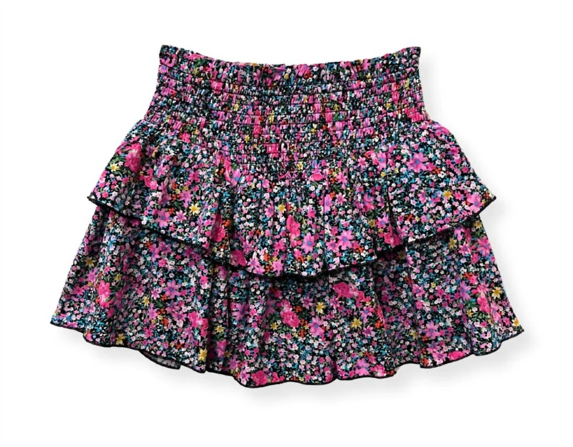 

Юбка с цветочным принтом Brooke в ярком цветочном стиле KatieJnyc, Bright Floral