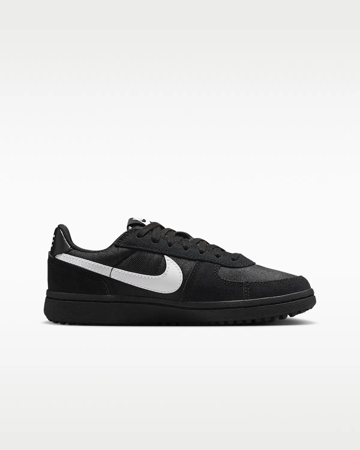 Детские кроссовки Nike Field General "Ref", Black/Black/White — фото 3
