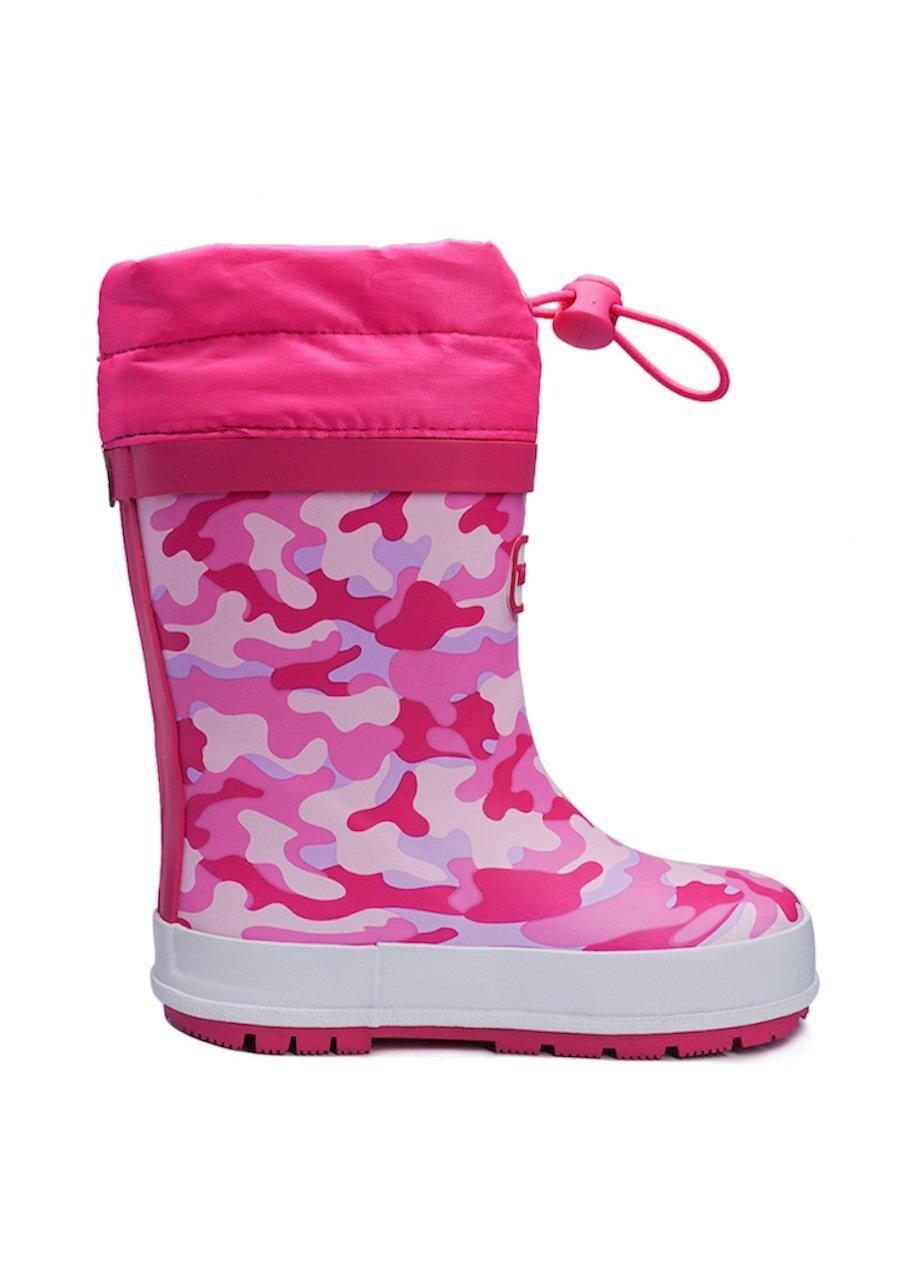 

Розовые резиновые сапоги Lucy Camo с завязками ToeZone, розовый