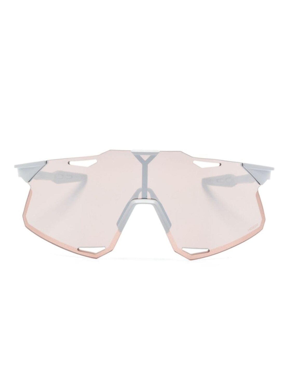 

100% Eyewear солнцезащитные очки-маска HiPER, серый