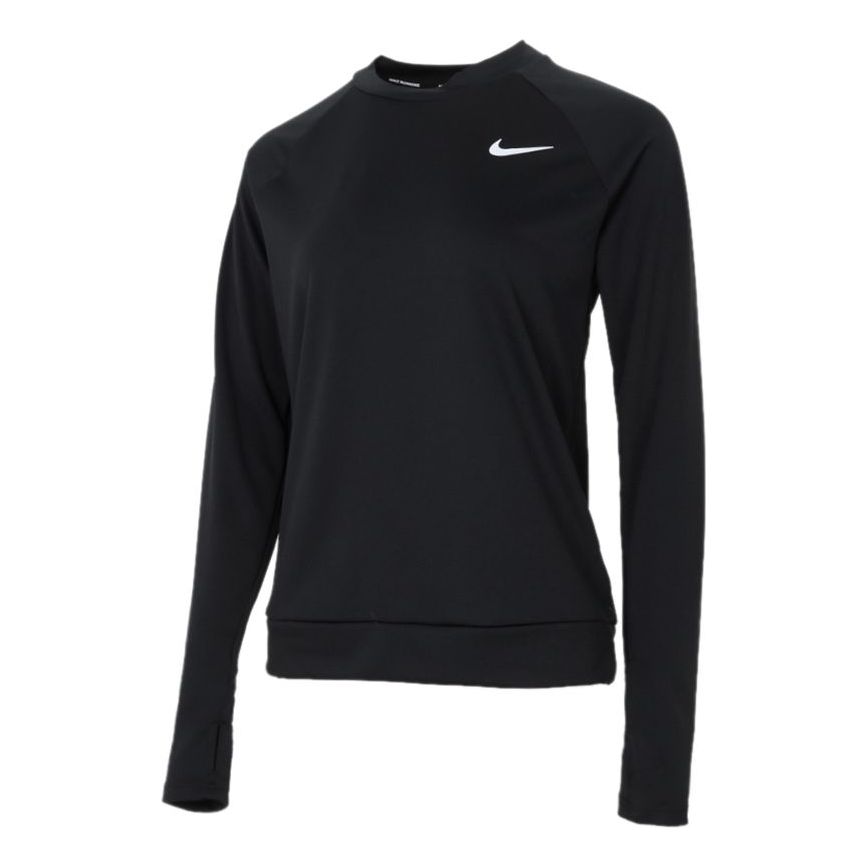 

Худи (WMNS) Nike Casual Sports Long Sleeves Round Neck Black Hoodie