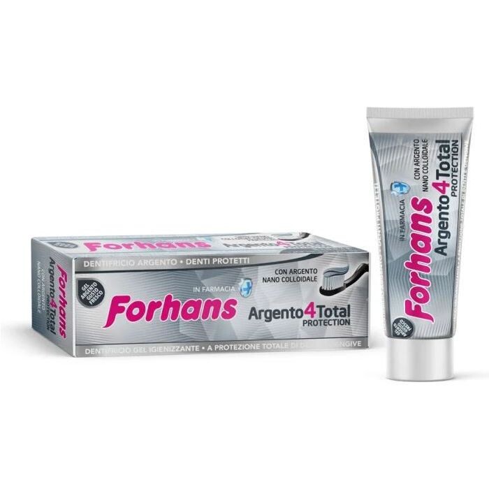 

Зубная паста Pasta de Dientes Argento 4 Total Forhans, 75 ml