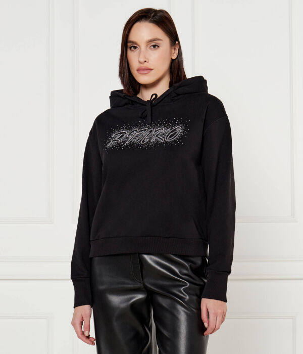 

Толстовка женская Pinko Regular Fit, черный