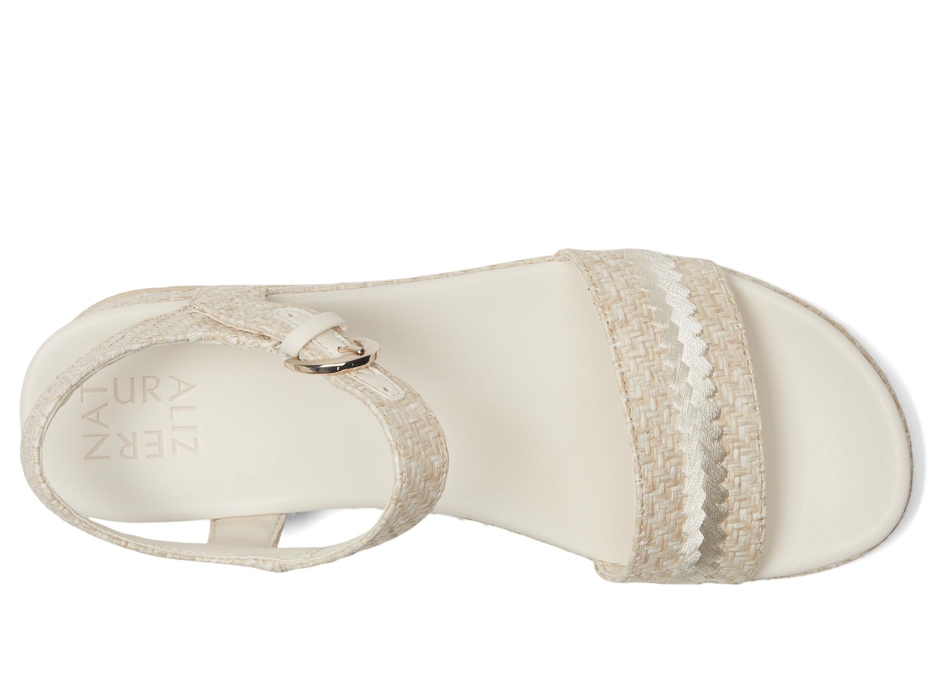 Сандалии Naturalizer Neila2, цвет Eggshell Beige Raffia — фото 2