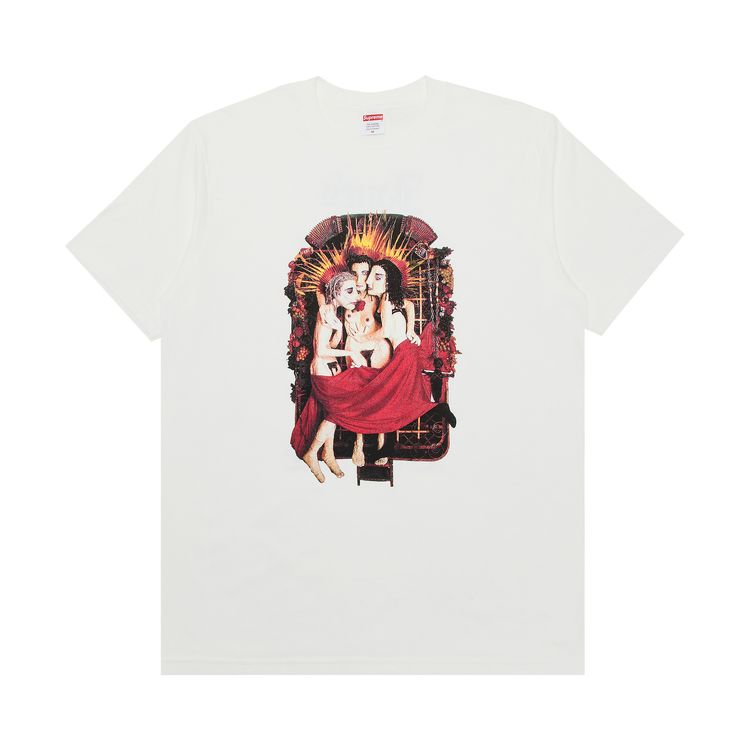 

Футболка Supreme x Jane's Addiction Ritual Tee 'White', белый